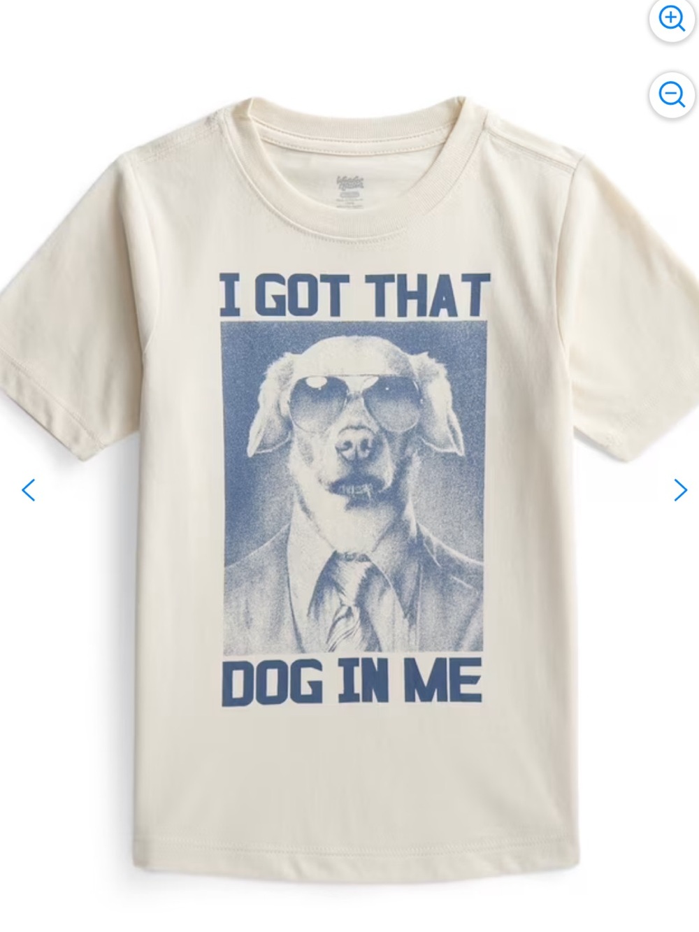 Graphic Tee “I got that dog in me” XXL Boys fits womens medium